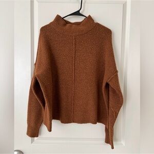 Universal Thread Warm Brown Cowl Neck Sweater